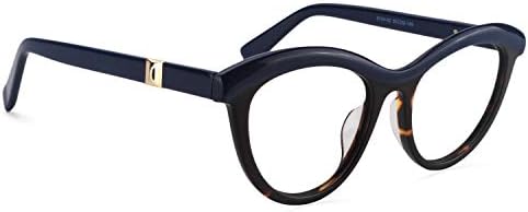 Очила Vooglam Cat Eye, Блокиране на Синята Светлина, за жени, Блокиране на ултравиолетова и Синя Светлина, Очила срещу пренапрежение