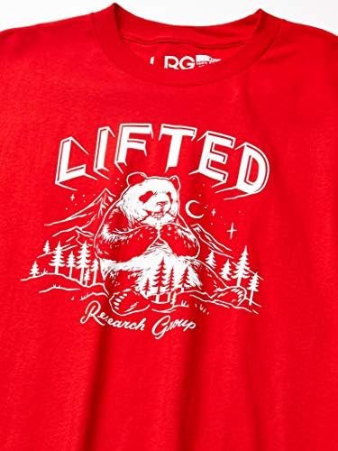 Мъжка тениска с Графичен логото на LRG Lifted Research Group Panda Mountain