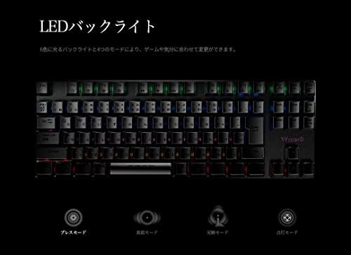 Детска клавиатура I-CHAIN Wizard KL21C1 с подсветка, 91 Клавиш, Без цифров ключ, Кабелна, Обезопасена подкрепа на японското на