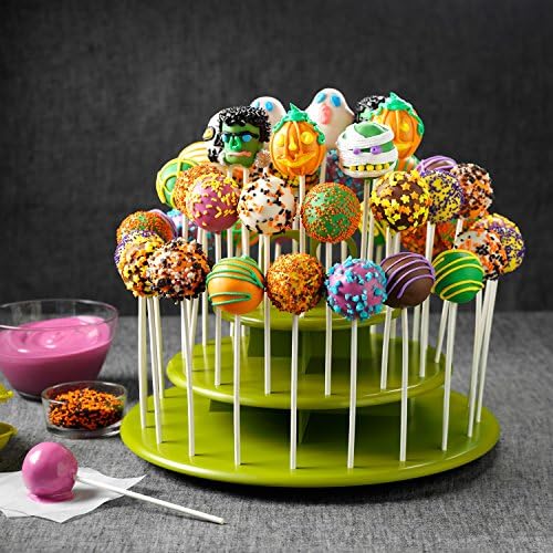 Поставка за кексчета/торти Сладки Creations 3-Ярусная на Хелоуин, Зелена