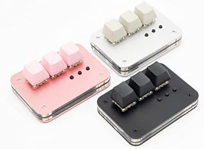Momokai Tap Трио - Механични Macropad с възможност за гореща подмяна на 3 клавиши (черен)