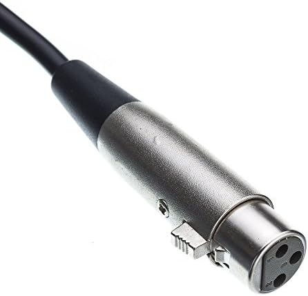 CableWholesale XLR Аудио Разклонител, 3-Пинов Балансиран XLR Съединители тип Баща-майка, Микрофон, кабел 24 AWG 10 метра