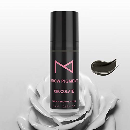 Пигмент M Brow Полуфинал Cream от Mellie Microblading - За пудровых вежди за Ръчно и машинно нанасяне - Медицински клас -