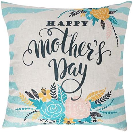 Декорации за Деня на Майката, Калъфки за възглавници 18x18 инча, Подаръци за баба и мама за Деня на Майката от Дъщери, Подаръци