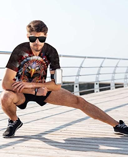 Мъжки тениски с 3D-графика-Новите Тениски с Графичен Стръмен Дизайн за Мъже