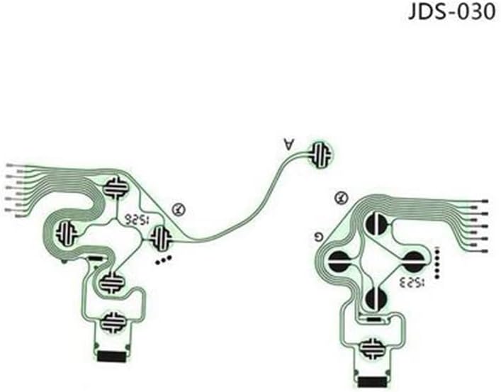Бутон Водещ Филм Клавиатура Гъвкав Кабел Бутон Лента Печатна платка за PS4 Pro Slim JDM-001 JDM-030 JDM-040 JDS-055 Подмяна на контролера