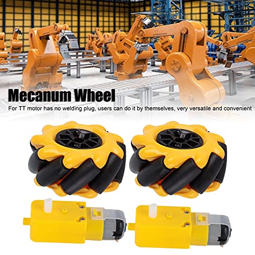 Mecanum Wheel 60 мм Mecanum Wheel Robot Kit Ненасочено Умен Робот Автомобилни Части и Аксесоари