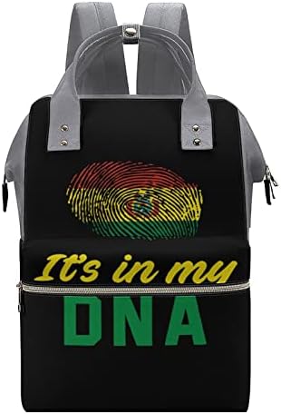 Боливийский It ' s in My DNA Чанта за Памперси Голяма Раница Голям Чанта През Рамо Водоустойчива Чанта За Мама