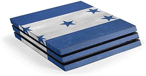 Игри кожата Skinit Decal, Съвместим с конзола PS4 Pro - Оригинален дизайн с Мърляв флага на Хондурас