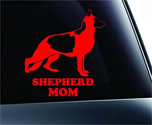 ExpressDecor Немска Овчарка На Мама Знак На Кучето Стикер С Отпечатък От Лапа На Кучето Кученце За Домашен Любимец На Семейството Порода