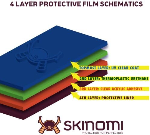 Защитно фолио Skinomi, Съвместима с Samsung Galaxy Rugby Pro Clear TechSkin TPU Anti-Bubble HD Film