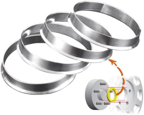 Центрические пръстени на главината Laicarvor от алуминиева сплав 73,1 - 58,1 OD = 73,1 мм ID = 58,1 мм Броя (4)