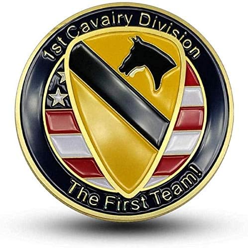 Конна Дивизия на Армията на САЩ Възпоменателна Монета Чуждестранните Монети Сержант Възпоменателна Монета Колекция на Военните