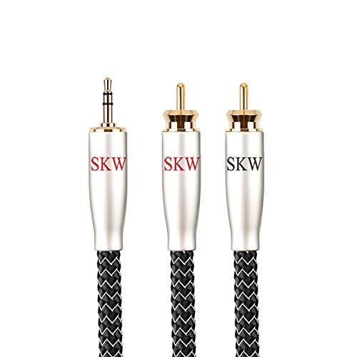 Двойката акустични кабели SKW High End серията РГ A с трансформируемыми конектори тип Банан и Лопата 3 ft / 1 М (2 кабел)