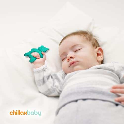 Играчки-прорезыватели CHILLAX - Успокояващи играчки за улесняване на никнене на млечни зъби при детето, правят болезнени венци - Меки, удобни
