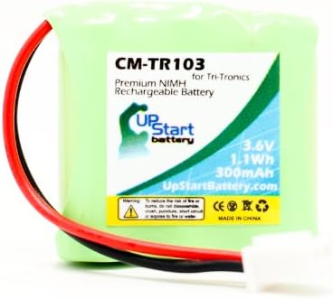 Подмяна на батерията на Tri-Tronics Field 70 - Съвместима с батерия за дрессировочного яка Tri-Tronics CM-TR103 (300 ма 3,6 В NI-MH)