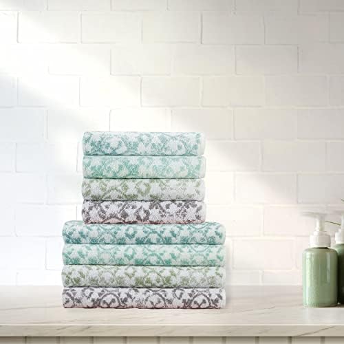 Джесика Симпсън – Комплект хавлиени кърпи от 4 теми | Eli | Premium-декор в банята | Включва 2 Кърпи за ръце и 2 Кърпи за