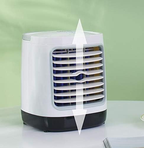 Преносим Охладител Климатик Gokeop, 3 Скорост на вятъра, Мини на Вентилатора-Охладител за Лично пространство, USB /Акумулаторен