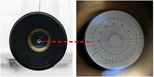 Huanyu Ръчен Преносим Ръчен Линзометр Lensometer Focimeter Оптометрическая Машина
